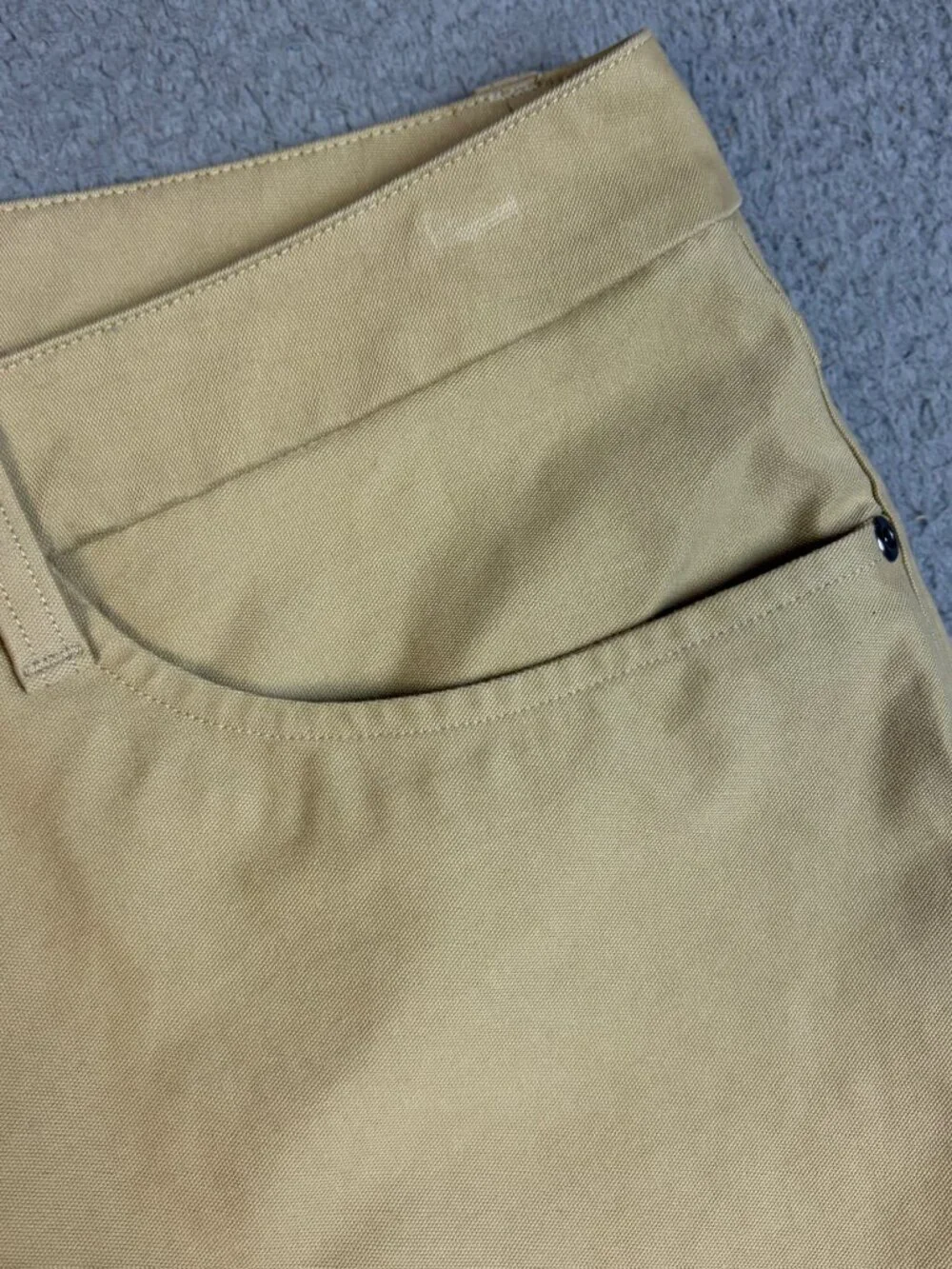 Lululemon ABC Classic Utilitech Pants 36x30 Beige Stretch Casual Performance